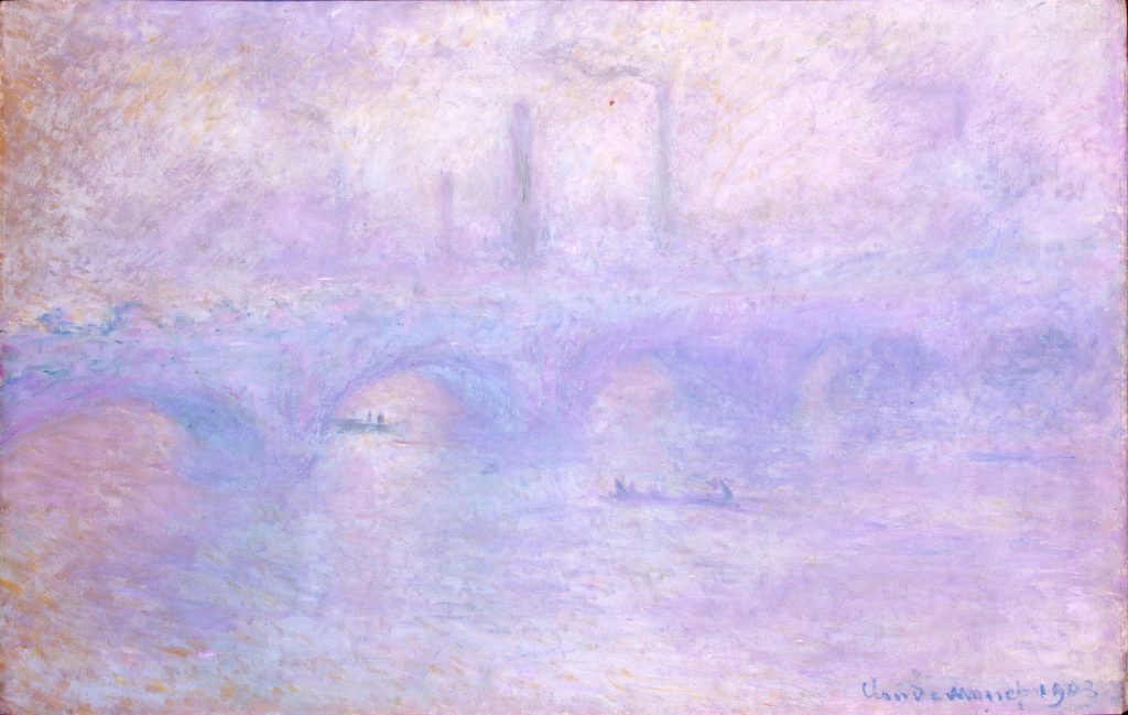 Waterloo Bridge, Claud Monet